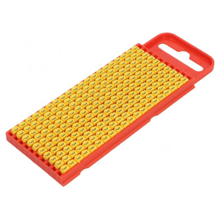 Markere Marcaj Galbene 3 2÷2,8mm Poliamidă -40÷85°C WIC | Electronic-mag.ro | Componente Electronice