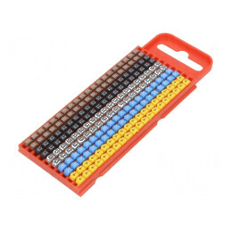 Markere Marcaj L1, L2, L3, N, Împământare 2÷2,8mm Poliamidă WIC | Electronic-mag.ro | Componente Electronice