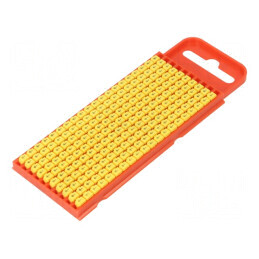 Markere galbene 2÷2,8mm poliamidă -40÷85°C cu împingere WIC | Electronic-mag.ro | Componente Electronice