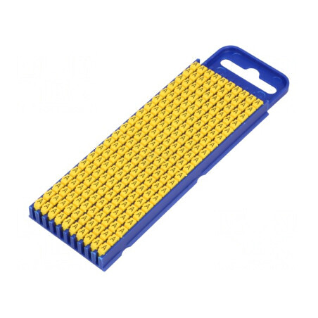 Markere Marcaj Poliamidă Galbenă 2,8-3,8mm -40÷85°C WIC | Electronic-mag.ro | Componente Electronice