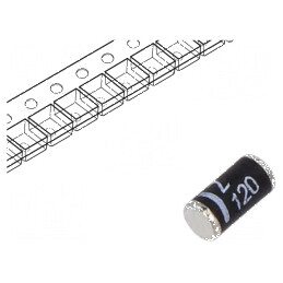 Diodă Zener 1,3W 120V 10mA SMD MELF Plastic ZMY | Electronic-mag.ro | Componente Electronice