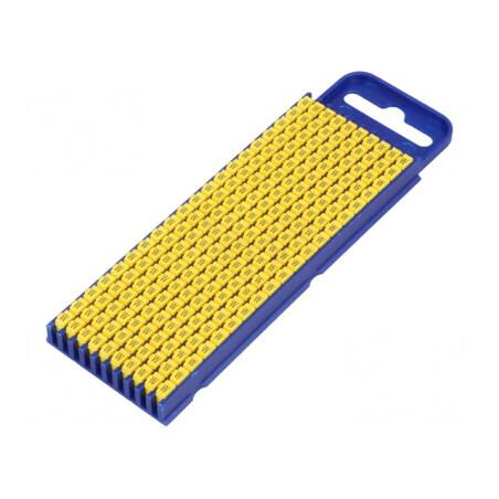 Markere Marcaj Poliamidă Galbenă 2,8-3,8mm -40÷85°C WIC | Electronic-mag.ro | Componente Electronice