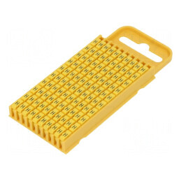 Markere Marcaj H 4,3-5,3mm Poliamidă Galbenă -40-85°C WIC | Electronic-mag.ro | Componente Electronice