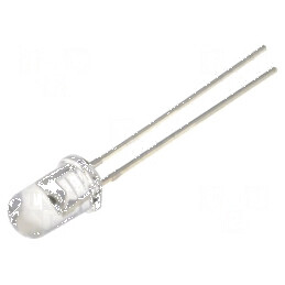 LED 5mm galben 1300-1700mcd 35° convex | Electronic-mag.ro | Componente Electronice