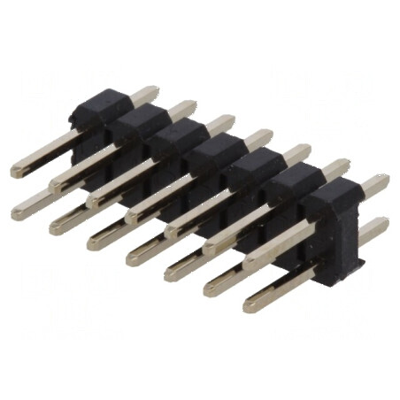 Conector şir pini tată 14 PIN 2,54mm THT | Electronic-mag.ro | Componente Electronice