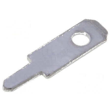 Terminal plat 2,8mm 0,5mm tată THT 10,5mm drept | Electronic-mag.ro | Componente Electronice