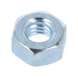 Piuliță hexagonală 1/4 din oțel cu acoperire zincată, dimensiuni H: 5,8mm, 11,1mm | Electronic-mag.ro | Componente Electronice