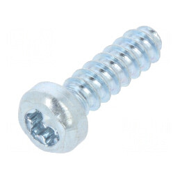 Şurub plastic 3x10 Cap rotund Torx® PLUS 10IP oţel | Electronic-mag.ro | Componente Electronice