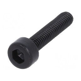 Şurub M3x14 Cap Rotund Imbus HEX 2,5mm Oţel DIN 912 | Electronic-mag.ro | Componente Electronice