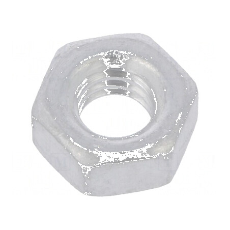 Piuliță hexagonală M4 din aluminiu 7mm BN 599 DIN 934 | Electronic-mag.ro | Componente Electronice