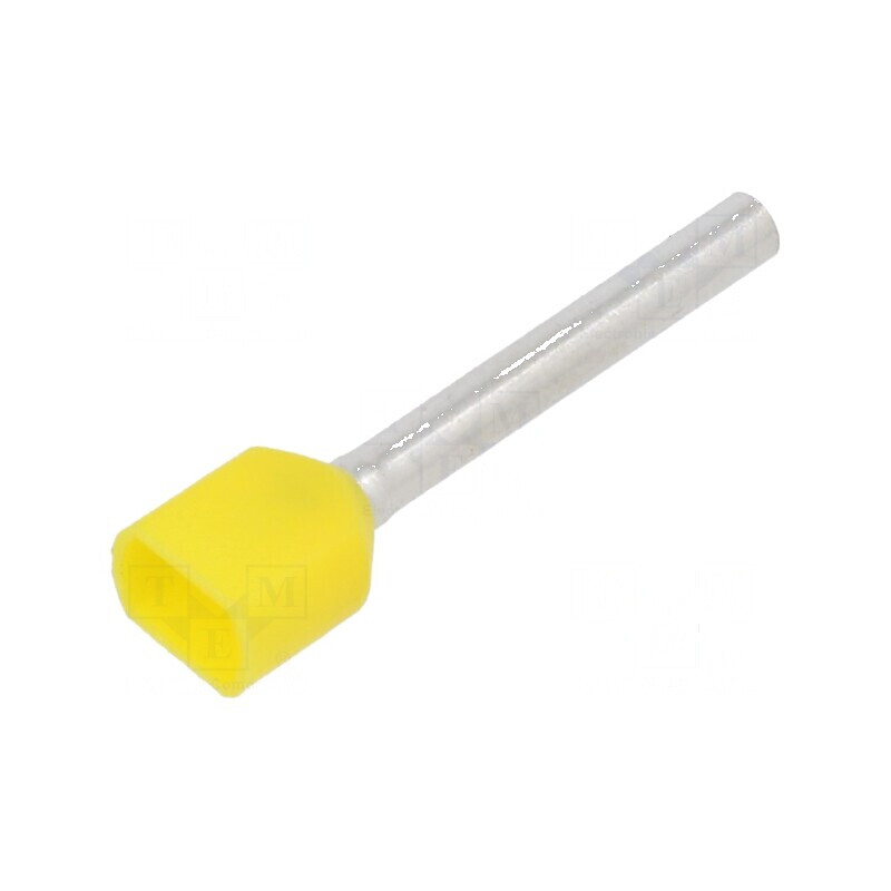 Vârf tub de capăt izolată dublă cupru 1mm² 18mm cositorit | Electronic-mag.ro | Componente Electronice Vârf tub de capăt izolată dublă cupru 1mm² 18mm cositorit | Electronic-mag.ro | Componente Electronice
