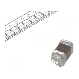 Condensator ceramic MLCC 1uF 35V X5R ±10% SMD 0402 | Electronic-mag.ro | Componente Electronice