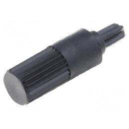 Buton rotativ negru Ø4mm pentru ax | Electronic-mag.ro | Componente Electronice