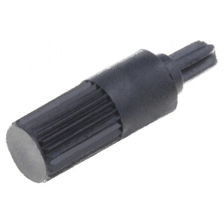 Buton rotativ negru Ø4mm pentru ax | Electronic-mag.ro | Componente Electronice