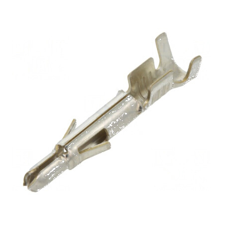 Pin tată alamă cositorit 20AWG-16AWG crimpate 10A | Electronic-mag.ro | Componente Electronice