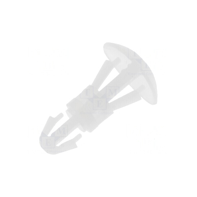 Ştift de montare poliamidă 6mm clichet natural UL94V-2 | Electronic-mag.ro | Componente Electronice