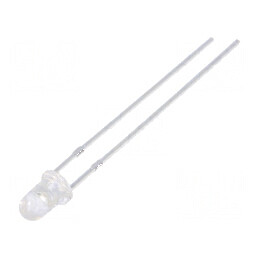 LED 3mm Verde 15000mcd 25° Convex | Electronic-mag.ro | Componente Electronice