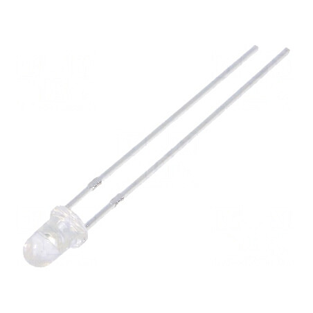 LED 3mm Verde 15000mcd 25° Convex | Electronic-mag.ro | Componente Electronice
