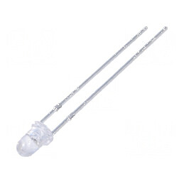 LED 3mm Galben-Verde 600mcd 30° Convex | Electronic-mag.ro | Componente Electronice