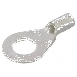 Vârf inelar M5 0,5-1,5mm² crimpat pe cablu neizolat 5,3mm | Electronic-mag.ro | Componente Electronice