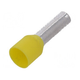 Vârf tub capăt cupru 6mm2 12mm cositorit crimpat izolată | Electronic-mag.ro | Componente Electronice