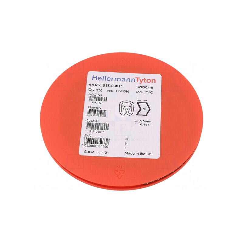 Markere PVC maro 1-4mm, 65-105°C, pentru marcaj prin orificiu | Electronic-mag.ro | Componente Electronice Markere PVC maro 1-4mm, 65-105°C, pentru marcaj prin orificiu | Electronic-mag.ro | Componente Electronice