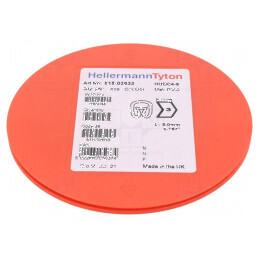 Markere Marcaj PVC portocalie 3-4÷9mm 65-105°C | Electronic-mag.ro | Componente Electronice