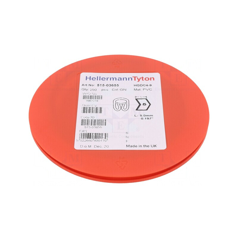 Markere Marcaj PVC Verde 4÷9mm -65÷105°C | Electronic-mag.ro | Componente Electronice
