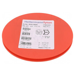 Markere Marcaj PVC Galben 9 4÷9mm -65÷105°C | Electronic-mag.ro | Componente Electronice