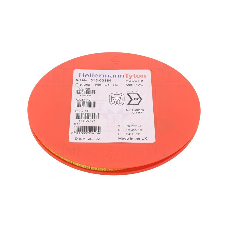 Markere Marcaj PVC galben 4-9mm 65-105°C | Electronic-mag.ro | Componente Electronice Markere Marcaj PVC galben 4-9mm 65-105°C | Electronic-mag.ro | Componente Electronice