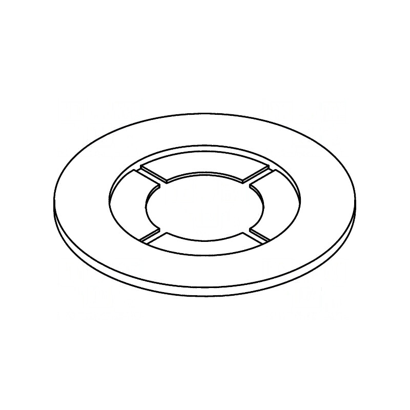 Şaibă rotundă D5,15mm h0,81mm poliamidă - 1 bucata | Electronic-mag.ro | Componente Electronice