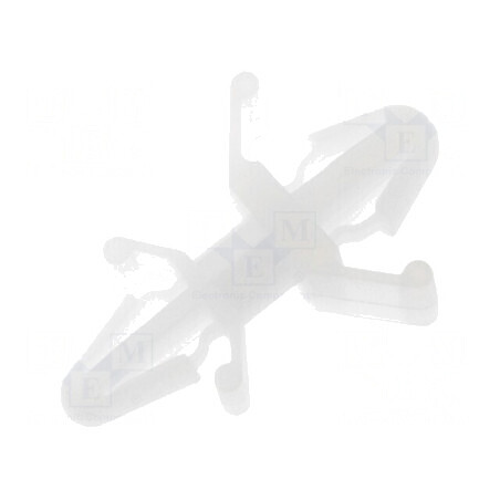Distanțier PCB Poliamidă 6,3mm Clichet Natural | Electronic-mag.ro | Componente Electronice