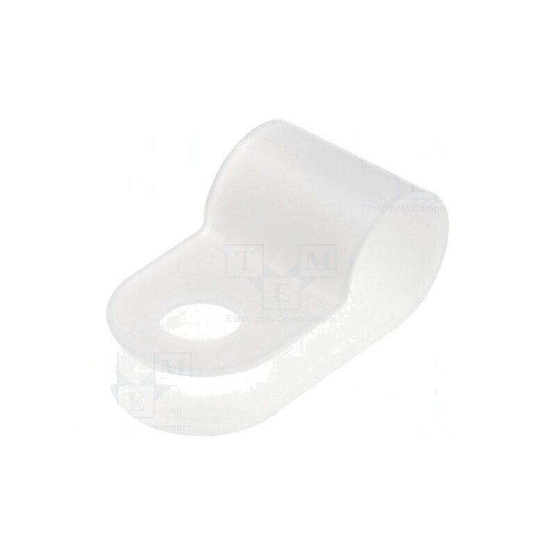 Clipsuri tip P pentru cabluri Ø6,5mm - Natural | Electronic-mag.ro | Componente Electronice Clipsuri tip P pentru cabluri Ø6,5mm - Natural | Electronic-mag.ro | Componente Electronice