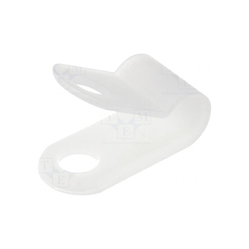 Clipsuri tip P pentru cabluri Øbuclă 4,8mm, natural | Electronic-mag.ro | Componente Electronice Clipsuri tip P pentru cabluri Øbuclă 4,8mm, natural | Electronic-mag.ro | Componente Electronice