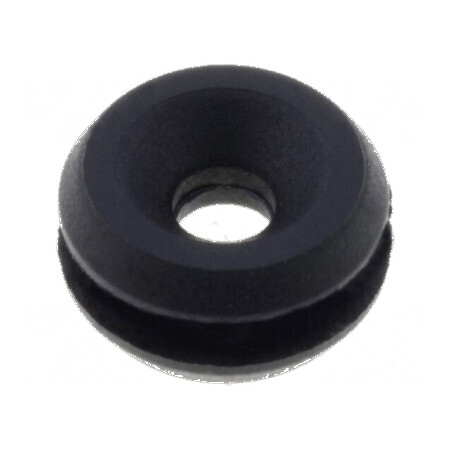 Manșon din gumă neagră Ø5,8mm Ø2,33mm | Electronic-mag.ro | Componente Electronice