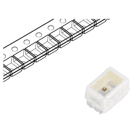 LED SMD 2014 Mini PLCC2 Verde 2mA 120° 9,5÷19mlm 2,8÷5,6mcd | Electronic-mag.ro | Componente Electronice