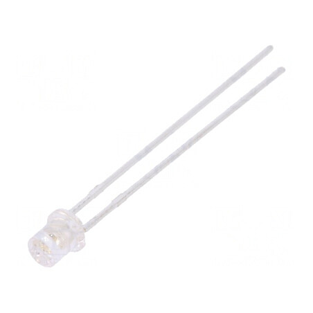 LED 3mm Albastru 350-600mcd 100° Plat | Electronic-mag.ro | Componente Electronice