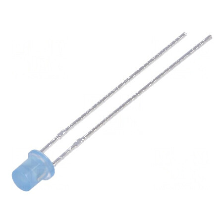 LED 3mm Albastru 210-350mcd 110° Plat | Electronic-mag.ro | Componente Electronice