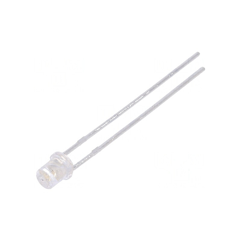 LED 3mm Verde Plat 2200÷3800mcd 100° | Electronic-mag.ro | Componente Electronice