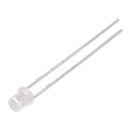 LED 3mm Verde Plat 2200÷3800mcd 100° | Electronic-mag.ro | Componente Electronice