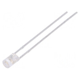 LED 3mm Verde 2200-3800mcd 100° Plat Frontal | Electronic-mag.ro | Componente Electronice
