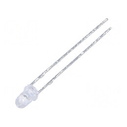 LED 3mm galben 3000mcd 30° convex 2 term | Electronic-mag.ro | Componente Electronice