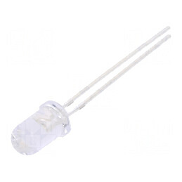 LED 5mm Albastru 6000mcd 15° Convex | Electronic-mag.ro | Componente Electronice
