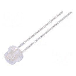 LED albastru 4,8mm 600-1000mcd 80° convex | Electronic-mag.ro | Componente Electronice
