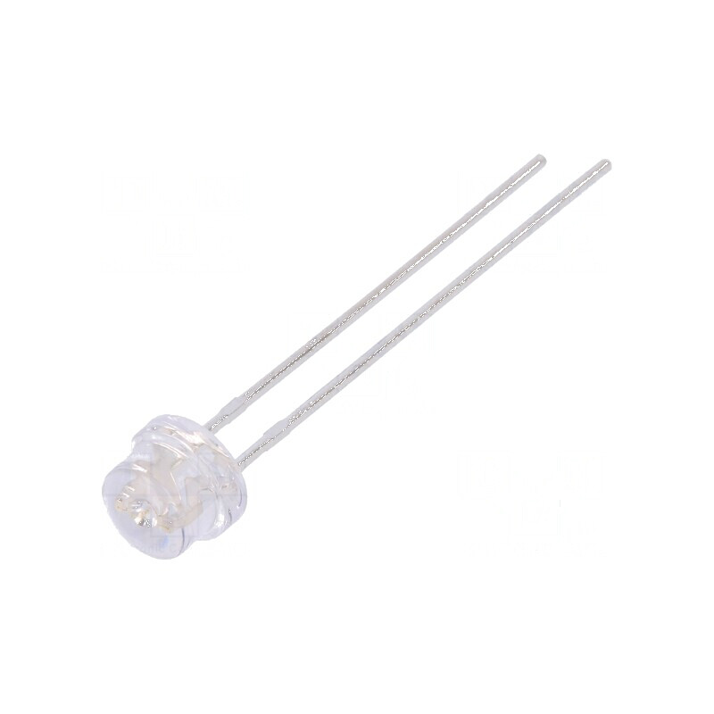 LED albastru 4,8mm 600-1000mcd 80° convex | Electronic-mag.ro | Componente Electronice