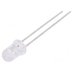 LED 5mm Albastru 2900-5000mcd 45° Convex | Electronic-mag.ro | Componente Electronice