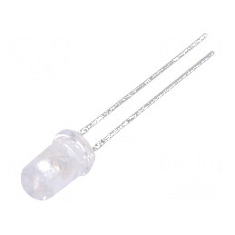 LED 5mm Albastru Convex 2900÷5000mcd 30° | Electronic-mag.ro | Componente Electronice