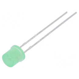 LED 5mm Verde Plat 1000-1700mcd 110° | Electronic-mag.ro | Componente Electronice