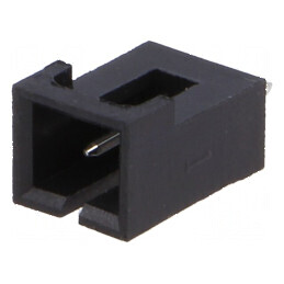 Conector cablu-placă soclu tată 2,54mm 2 PIN THT 2,5A 250V | Electronic-mag.ro | Componente Electronice