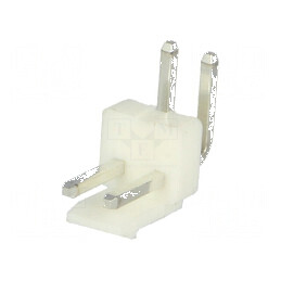 Conector cablu-placă soclu tată NS39 3,96mm 2 PIN THT 250V | Electronic-mag.ro | Componente Electronice